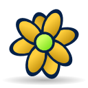 flower, icq icon