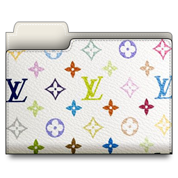 leather,folder,vuitton icon