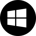 media, online, social, windows svg vector icon