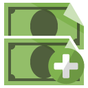 bill,add icon
