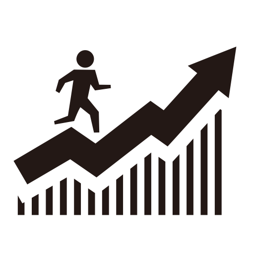 Rise svg vector icon