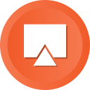 computer, display, monitor, screen, television, tv svg vector icon