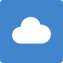 cloudapp, media, social, square svg vector icon