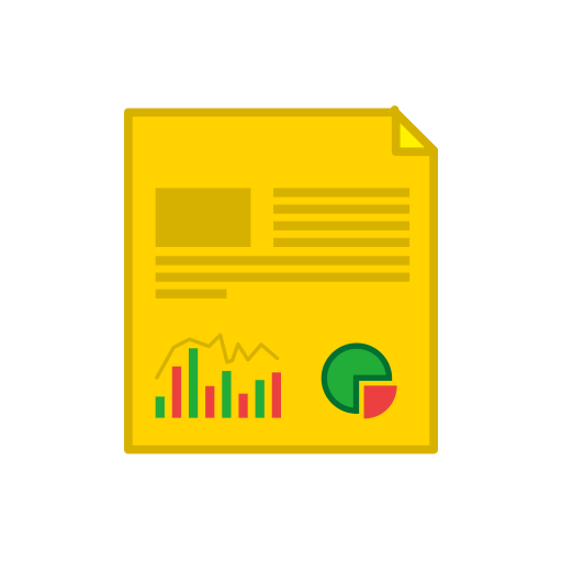 Stock Market Information svg vector icon