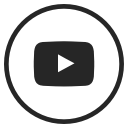 logo, media, social, youtube svg vector icon