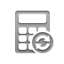 calculator,refresh icon
