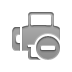fax,delete icon