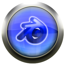 blue,blender icon
