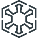 empire, logo, sith, star, wars svg vector icon