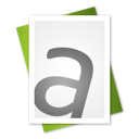 file, font icon