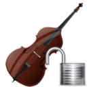 contrabass,unlock,instrument icon