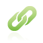 green, link icon
