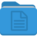 document, folder svg vector icon