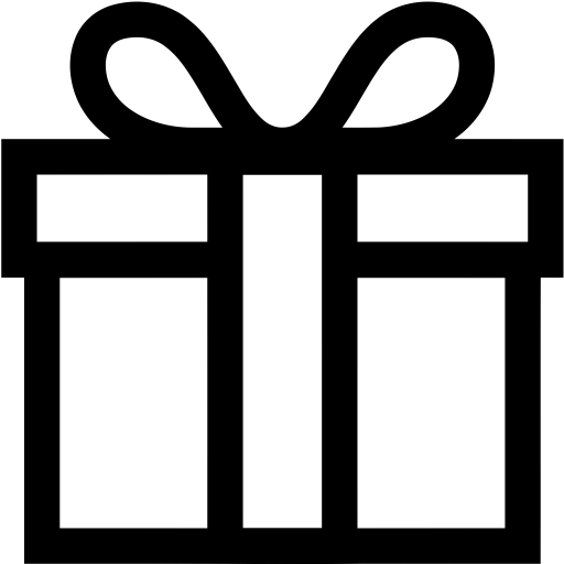 Gift svg vector icon