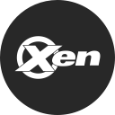 virtual, xen svg vector icon