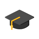 education, graduation, learn, school, student, study svg vector icon