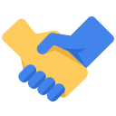 business, company, hands, join, shakehand, work svg vector icon