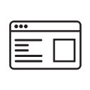 app, window svg vector icon