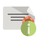 certificate,info icon