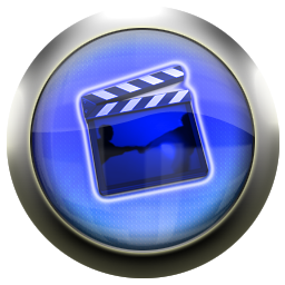 blue,movie,film,video icon