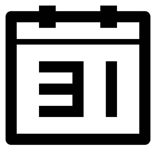 Calendar Schedule svg vector icon