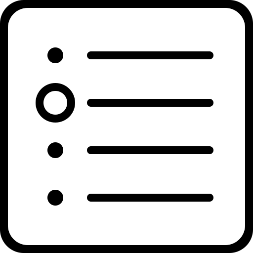 Lc List Line svg vector icon
