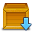 box, down icon