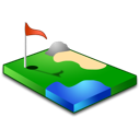 golf, sport icon