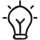 bulb, business, idea, lamp, light, office, teamwork svg vector icon