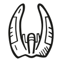 battlestar gallactica, cylon, fan art, raider svg vector icon