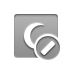 red,crescent,cancel icon