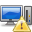 desktop, error icon