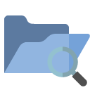open,folder,zoom icon