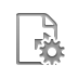 file,transfer,gear icon