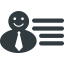 about, businessman, description, men, people, profile, tie svg vector icon