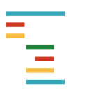 black background, diagram, gantt, gantt chart, report, schedule, time svg vector icon