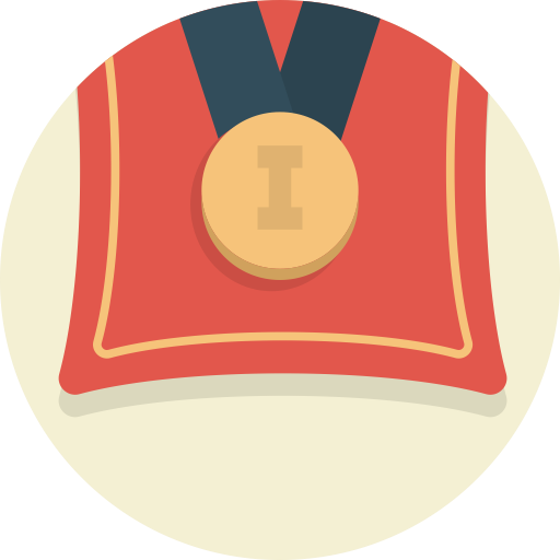 Medal svg vector icon