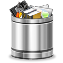 trash,full,recycle bin icon