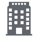 apartment, building, construction, home, hotel, office, travel svg vector icon