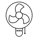 air, conditioner, conditioning, cooler, fan svg vector icon