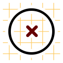 aim, focus, precise, shot, strategic, tactic, target svg vector icon