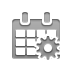 calendar,month,gear icon