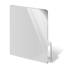 white,closed,folder icon