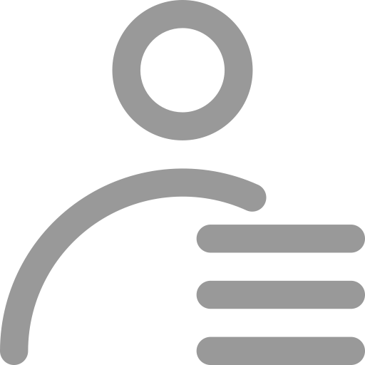 Personal Data svg vector icon
