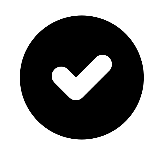 Check svg vector icon