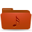 folder,red,music icon
