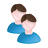 male, users icon