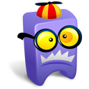 glassescreature,cartoon icon