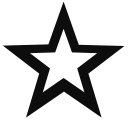 highlight, star svg vector icon