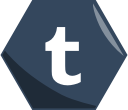 hexagon, media, networking, social, tumblr svg vector icon